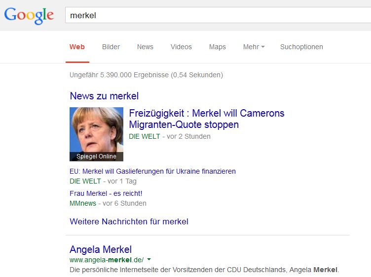 onebox news merkel