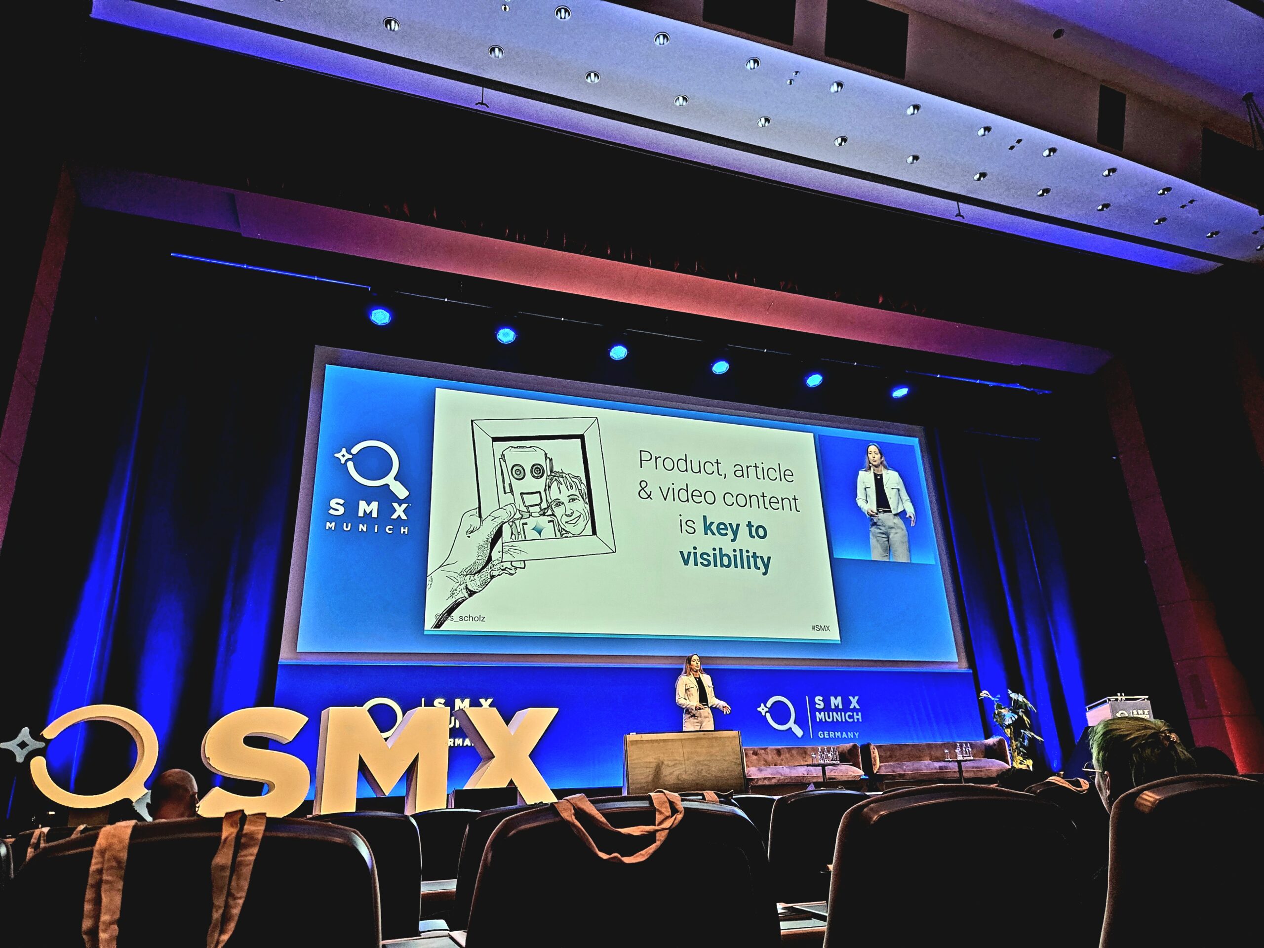 SMX München Rabattcode: Vortrag von Jes Scholz